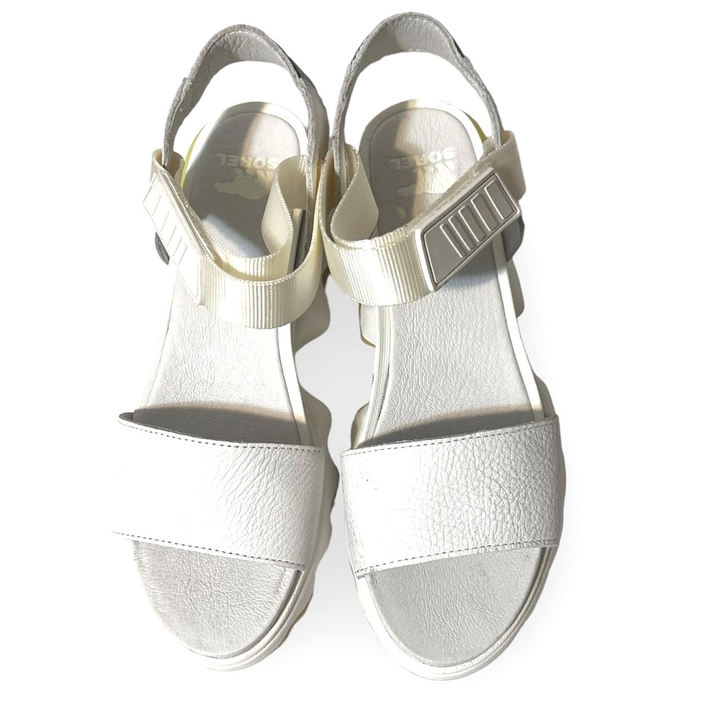 Sorel White Multicolor Wave Sandals - Picture 11 of 16